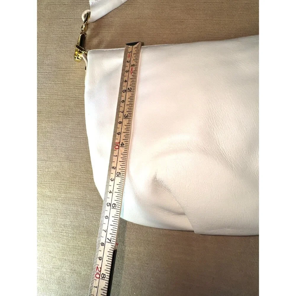 Mark and Graham Leather purse with two handles, Shoulder and Crossbody style